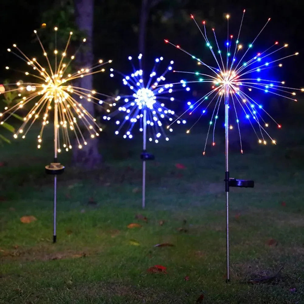 Solar Garden String Lights with 150 LEDs, 8 Lighting Modes, Flexible Copper Wire and IP65 Waterproof Design
