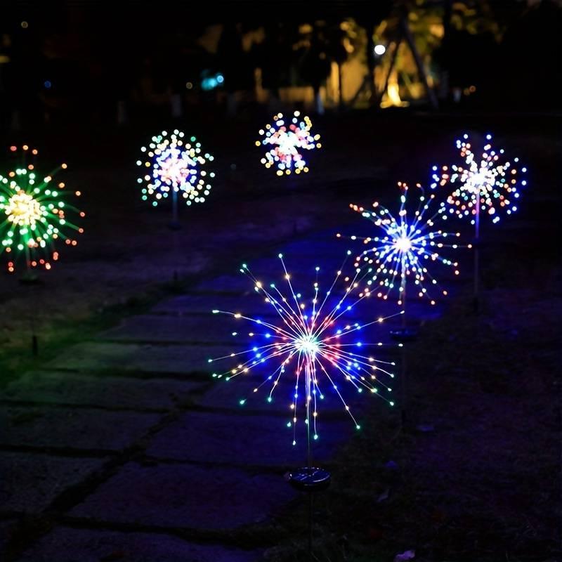 Solar Garden String Lights with 150 LEDs, 8 Lighting Modes, Flexible Copper Wire and IP65 Waterproof Design