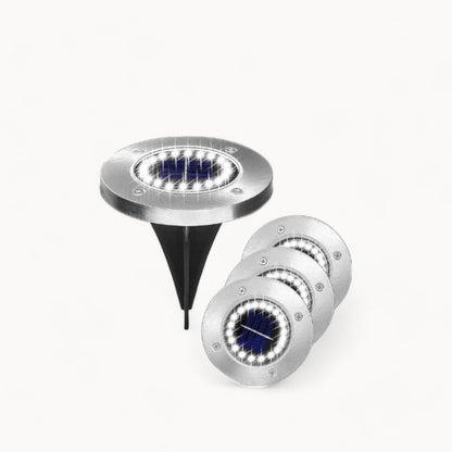 Solar LED Garden Lights with Automatic On/Off Function, IP65 Protection and 600mAh Battery