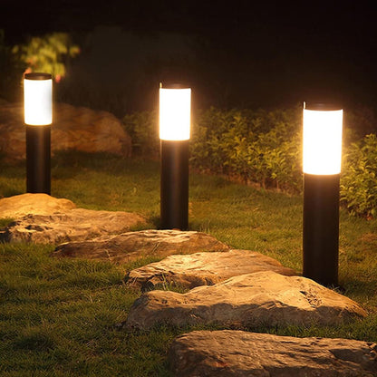 Solar LED Garden Path Lights with Automatic On/Off Function and Water-Resistant Design