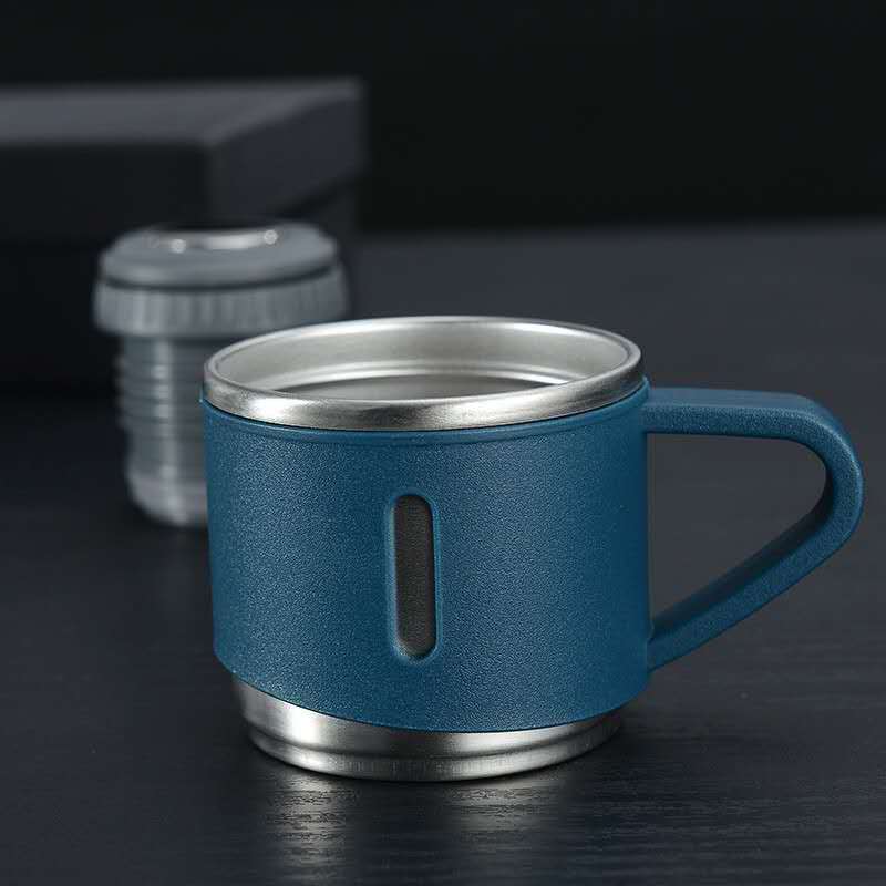 Stainless Steel Thermos - 500 ml Insulated Flask with Cup Lid