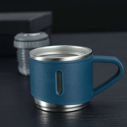 Stainless Steel Thermos - 500 ml Insulated Flask with Cup Lid