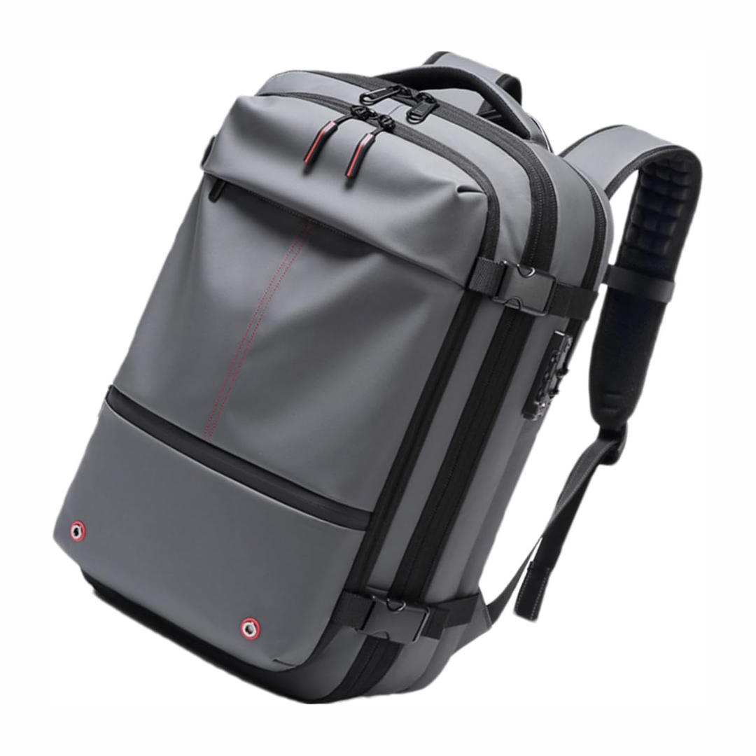 Structured 60L Compression Rucksack with Expandable Storage