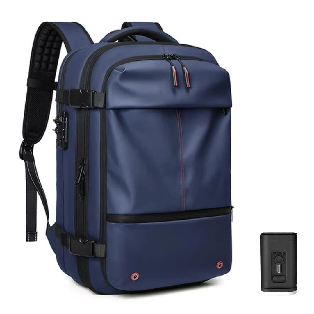Structured 60L Compression Rucksack with Expandable Storage