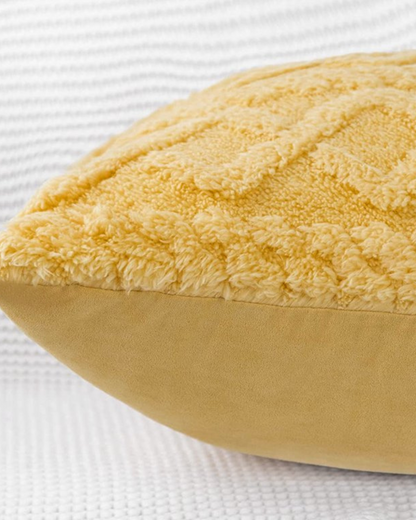 Textured Geometric Cushion Cover for Modern Interiors