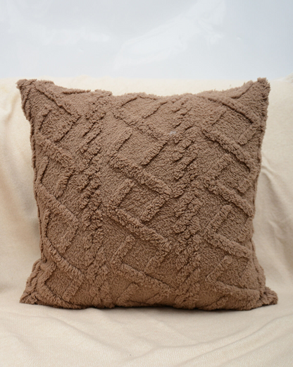 Textured Geometric Cushion Cover for Modern Interiors