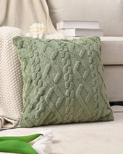 Textured Geometric Cushion Cover for Modern Interiors