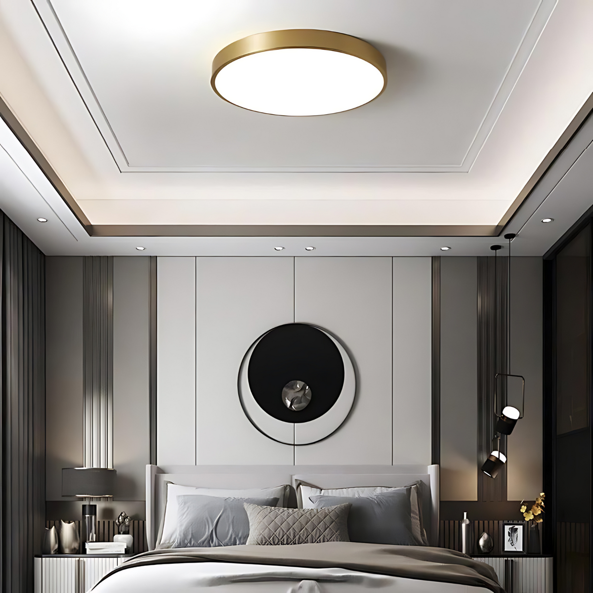 Timeless Ceiling Light with Refined Minimalist Design