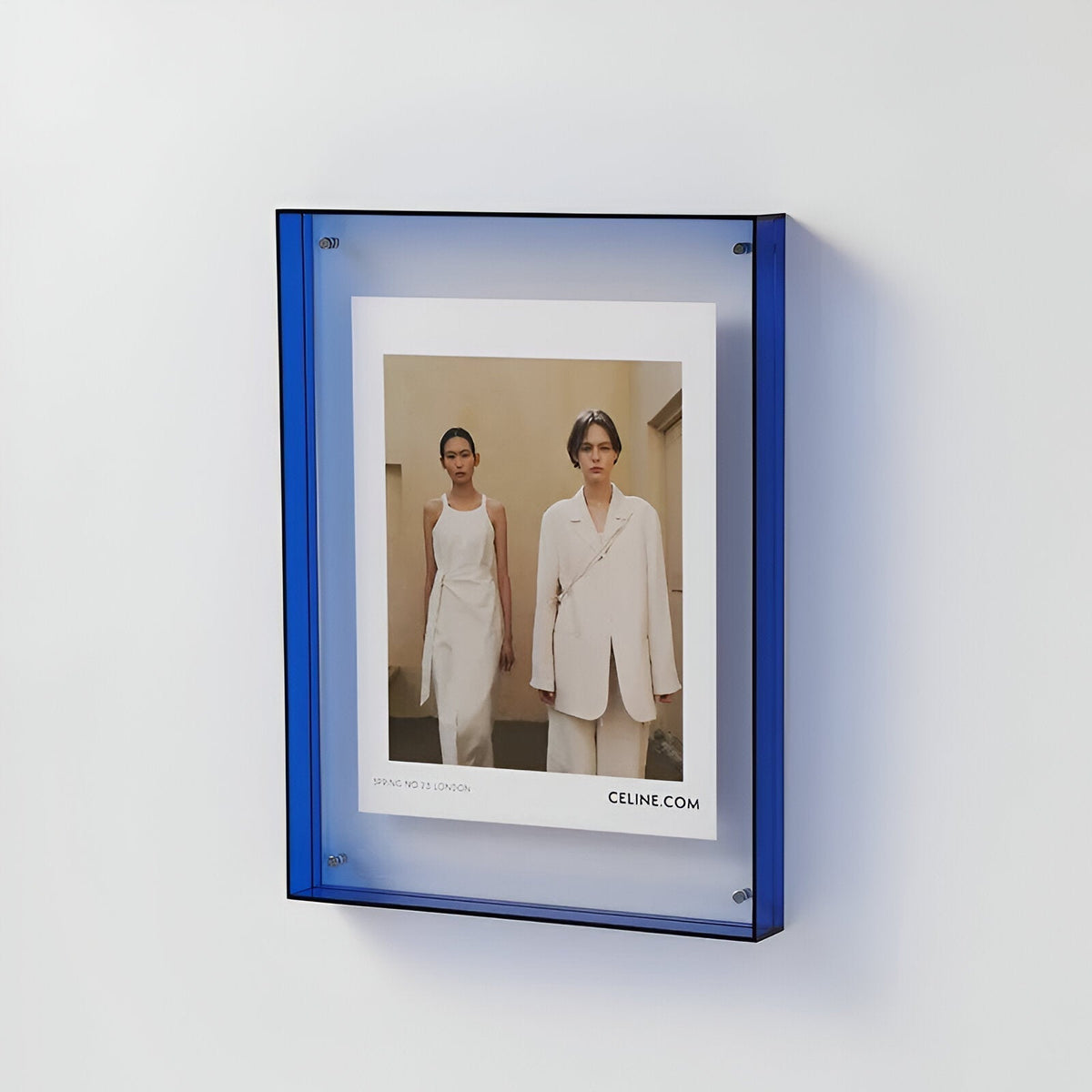 Transparent Acrylic Photo Frame with Minimalist Modern Design