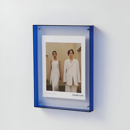 Transparent Acrylic Photo Frame with Minimalist Modern Design