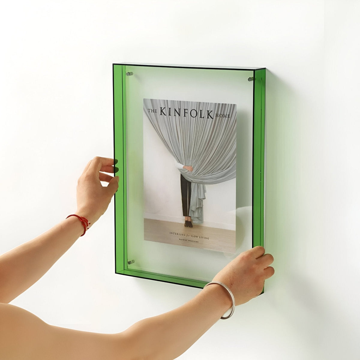 Transparent Acrylic Photo Frame with Minimalist Modern Design