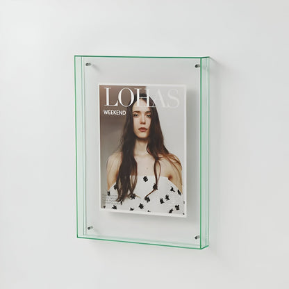 Transparent Acrylic Photo Frame with Minimalist Modern Design