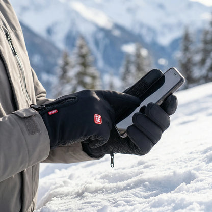 USB Heated Winter Gloves with Touchscreen Fingertips
