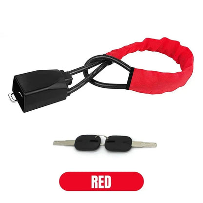 Universal Steering Wheel Lock with Seatbelt Protection