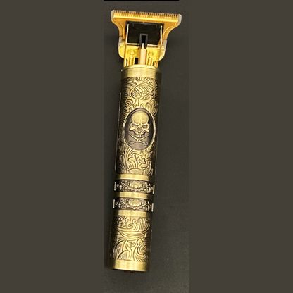 Vintage Rechargeable Hair & Beard Trimmer - Waterproof with 4 Attachments