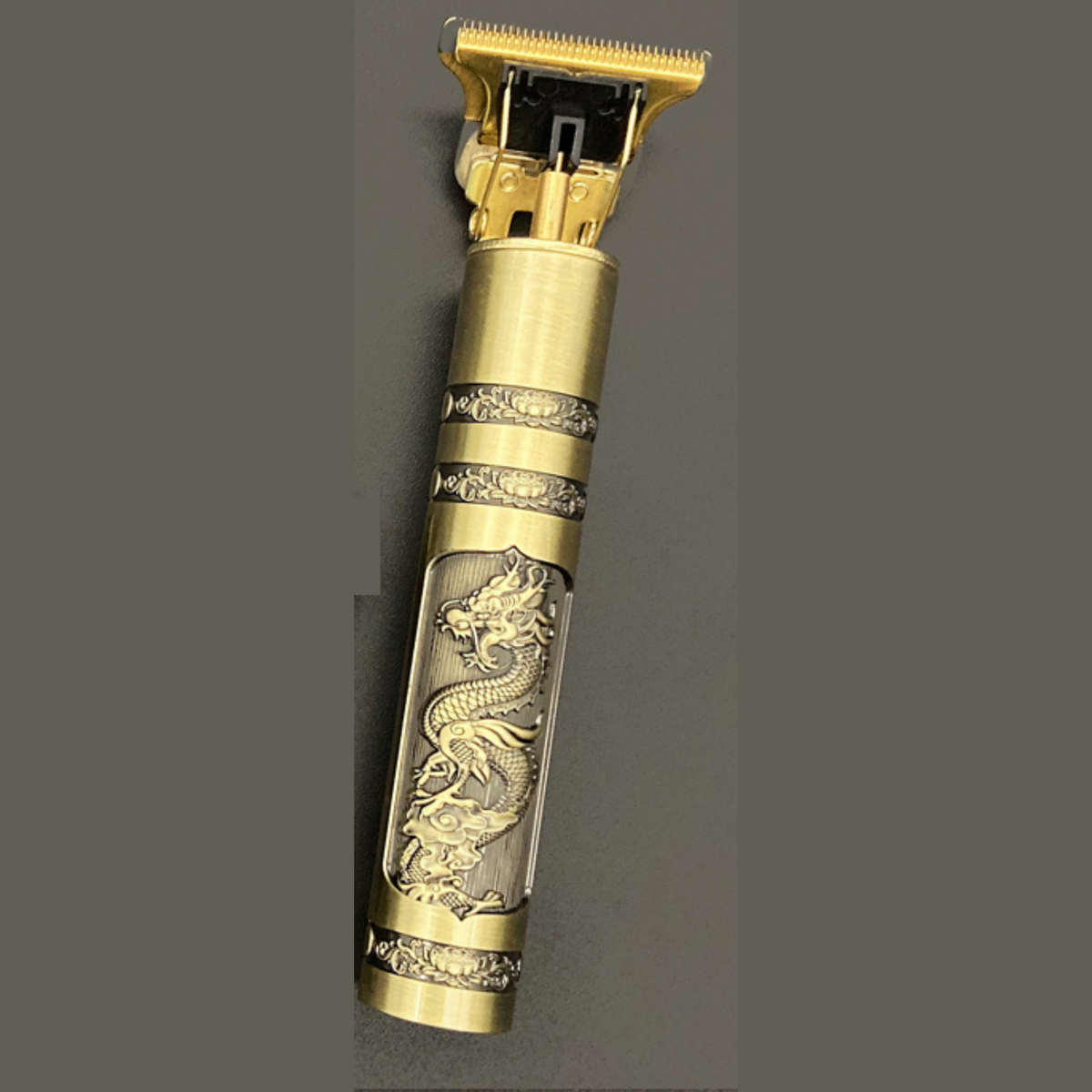 Vintage Rechargeable Hair & Beard Trimmer - Waterproof with 4 Attachments