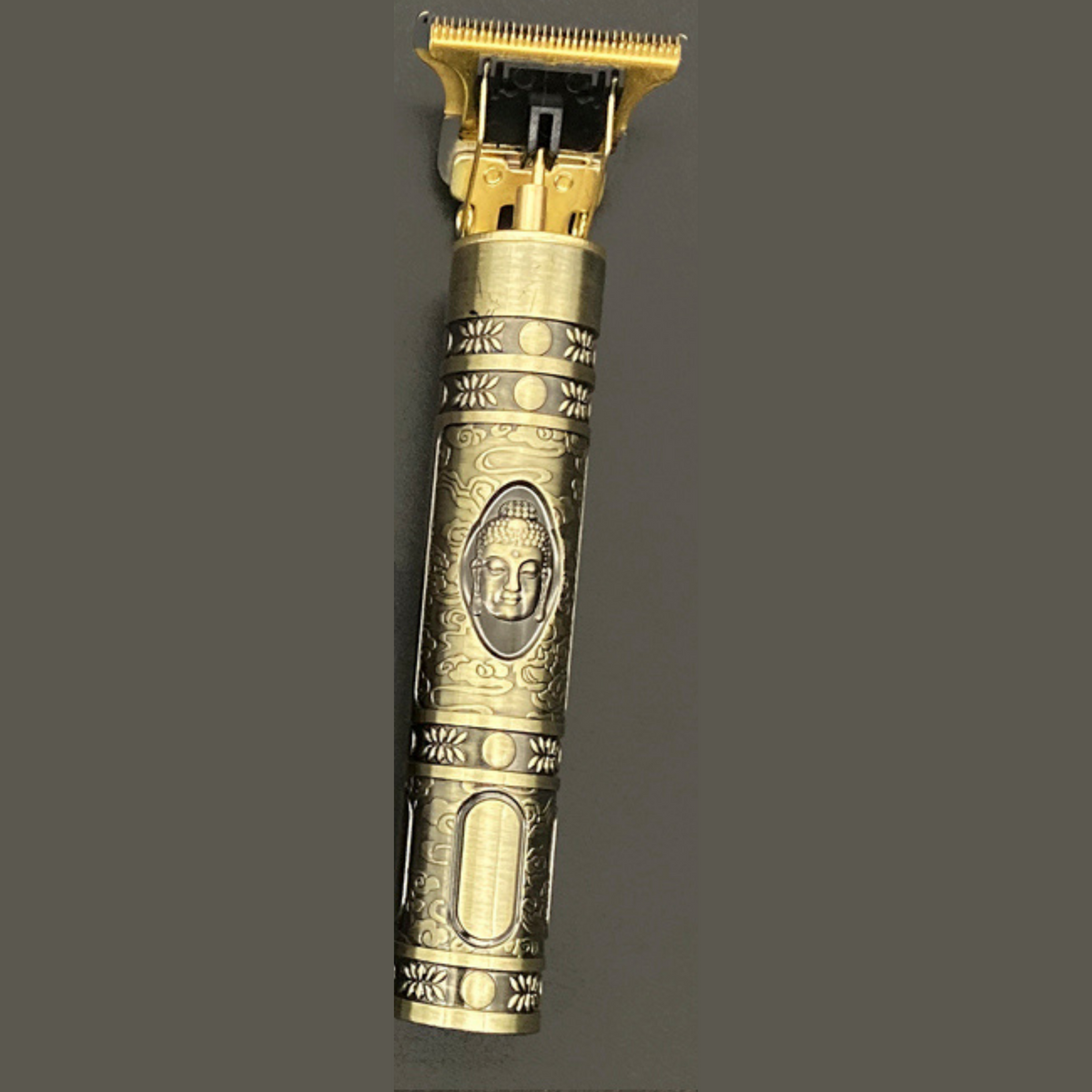 Vintage Rechargeable Hair & Beard Trimmer - Waterproof with 4 Attachments