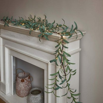 Warm White LED Olive Branch String Light for Indoor and Outdoor Decoration