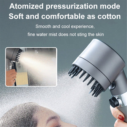 Water-Saving Shower Head with Increased Water Pressure