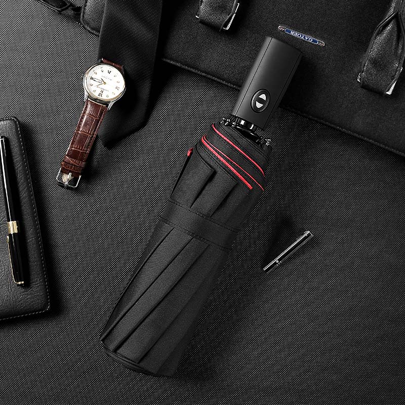 Windproof Storm Umbrella - Automatic Compact Rain & UV Protection