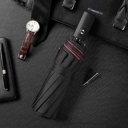 Windproof Storm Umbrella - Automatic Compact Rain & UV Protection