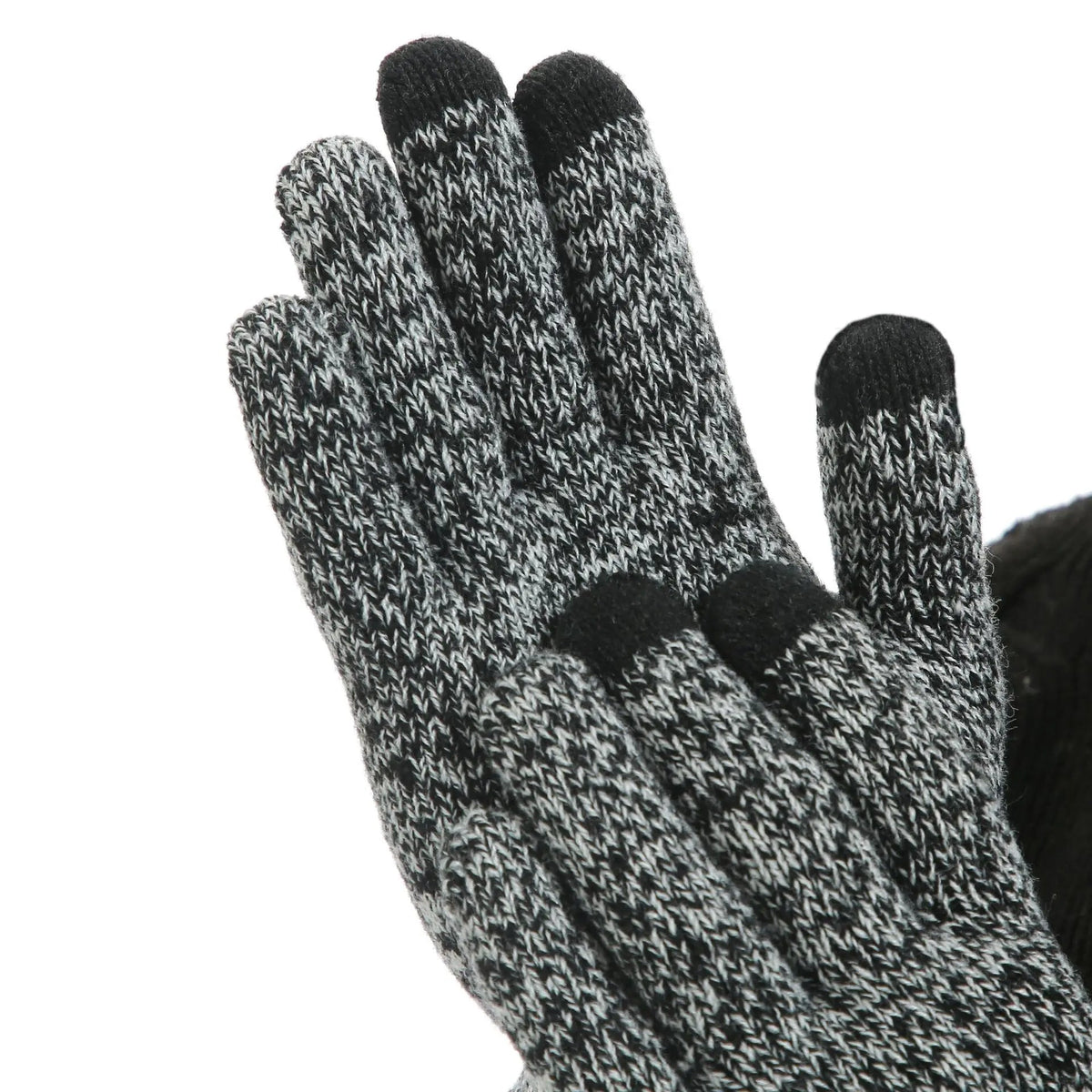 Winter Accessories Set - Knitted Beanie, Scarf & Gloves