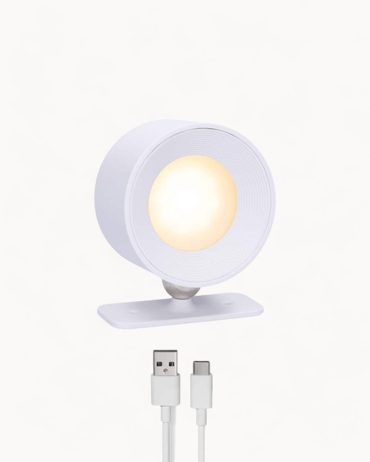 Wireless 360° Adjustable Wall Light for Modern Interior Lighting