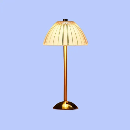 Wireless Crystal-Detail Table Lamp with Rechargeable LED