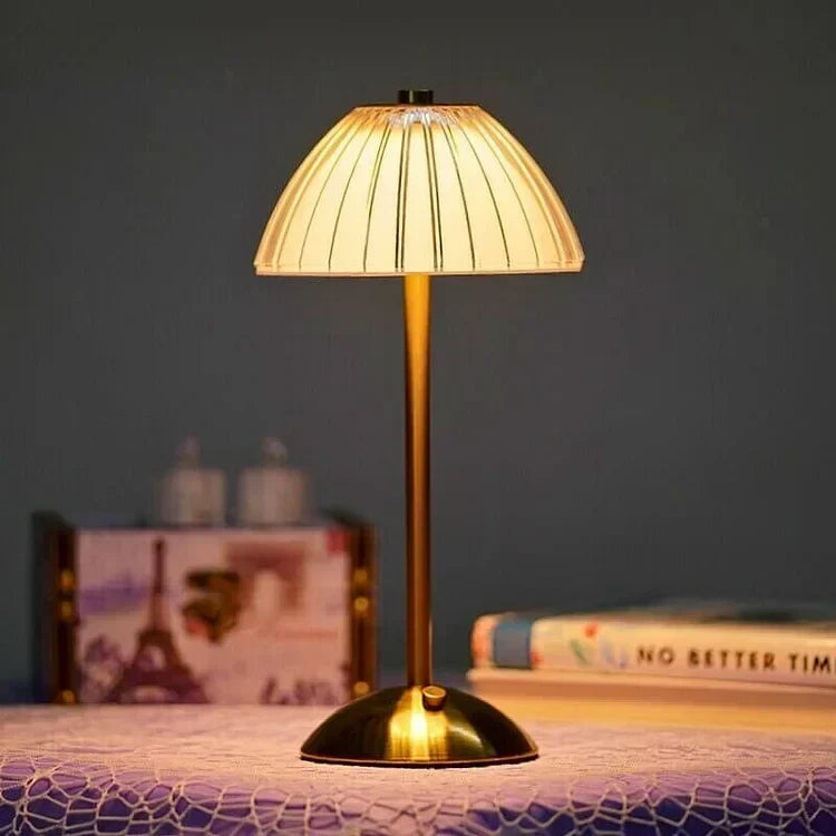 Wireless Crystal Table Lamp with 3W LED Lighting