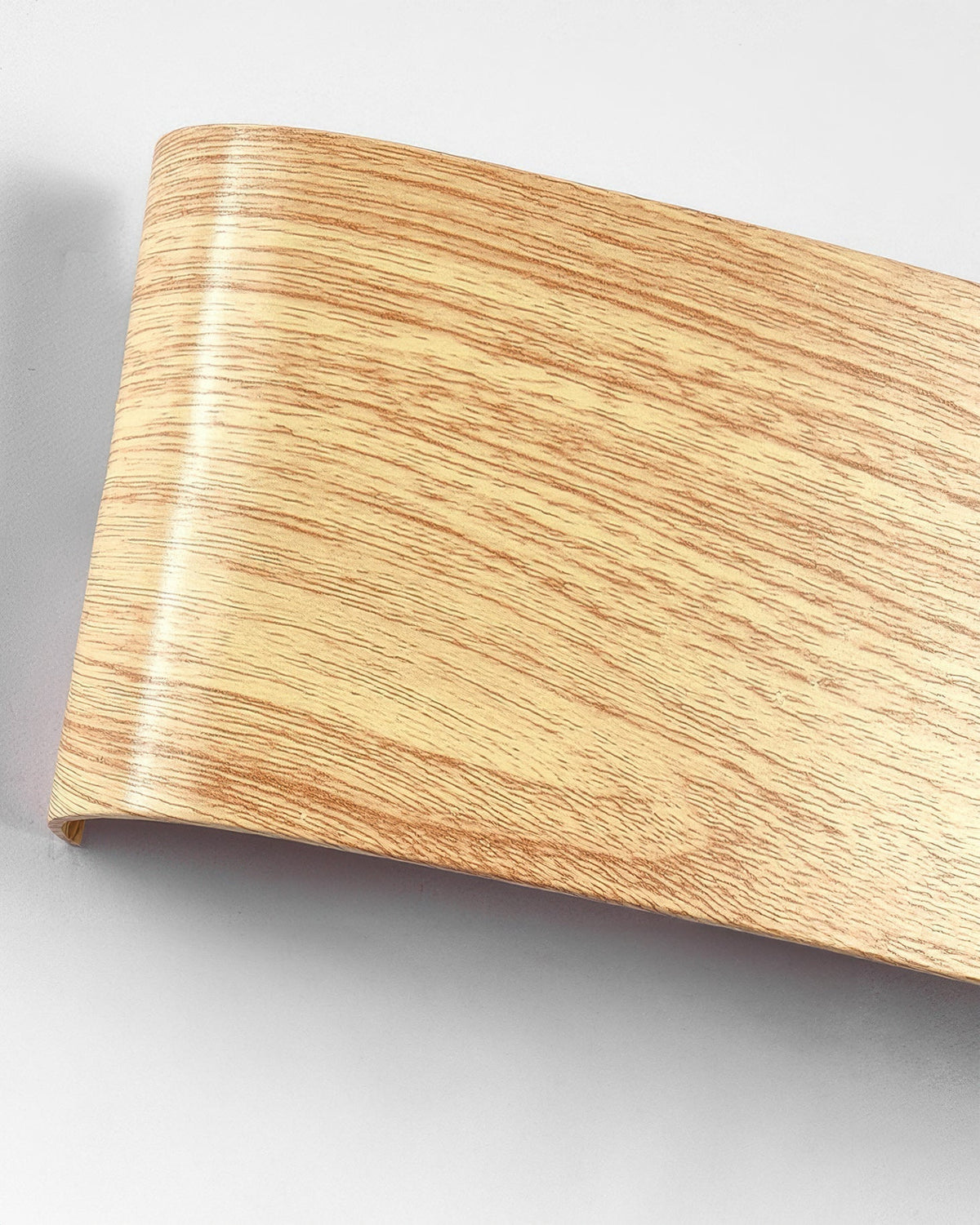 Wood Grain LED Wall Light – 10W Aluminium Outdoor Light with Warm White 3000K Illumination